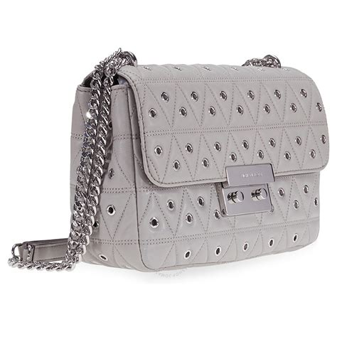 Michael Kors vivianne sloan pearl grey shoulder bag 